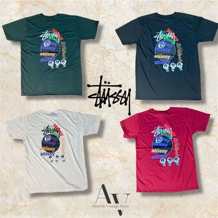 T-shirt en pigment Strike retravaillé par Stussy