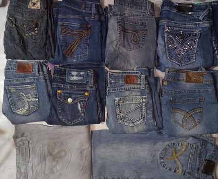 VIGOSS AND OTHER MIX BRANDS WOMEN WEAR JEANS  (MD 434)