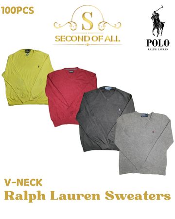 V-Neck Ralph Lauren|100 pezzi