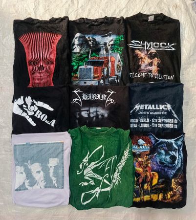 Musik und Band-T-Shirts