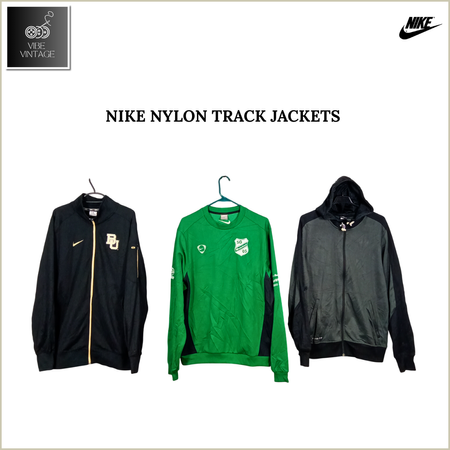 NIKE NYLON TRACK JACKETS - 12 PCS
