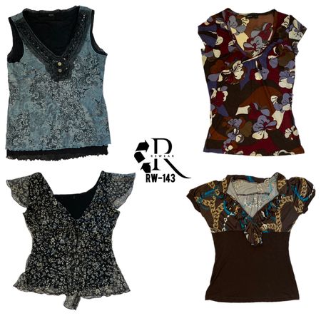 Y2K Grunge Mix Tops (RW-143)