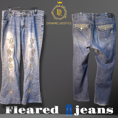 Flared jeans 50 pieces