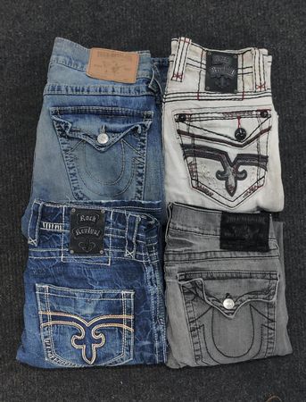 True Religion Rock Revival Mens Jeans