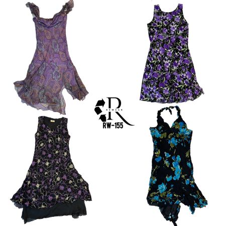 Y2K The Mysterious Girl Summer Dresses (RW-155)