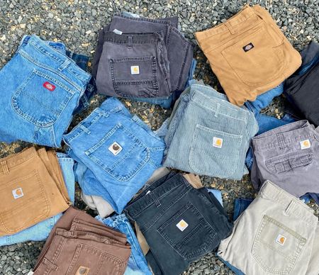Carhartt Pantalon de Charpentier/Vêtements de Travail et Jeans Mixte