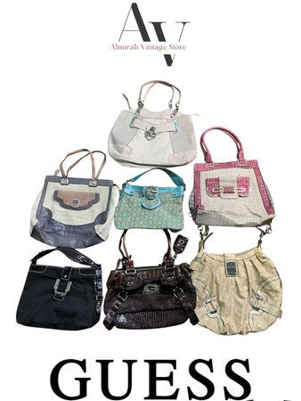 Y2k style guess bags
