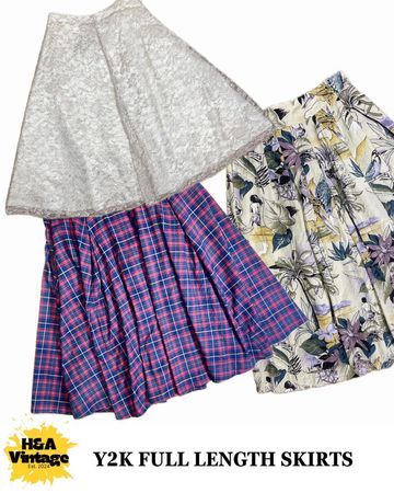 Y2K Full Length Skirts 05 Pcs