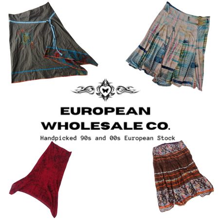 Jupes d'été mélange européen Y2K (EWC07)