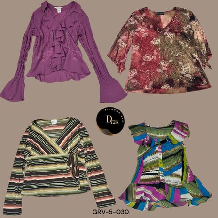 Y2K Mash-Up Magic | Retro Remix Tops Bundle