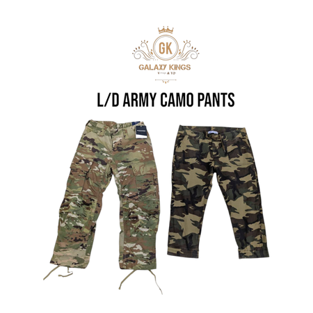 Calças Camo L/D Army