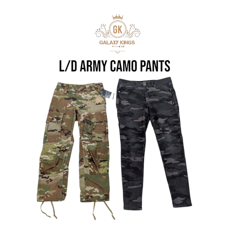 L/D Army Camo Pants