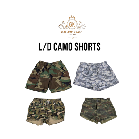 L/D Army Camo Shorts