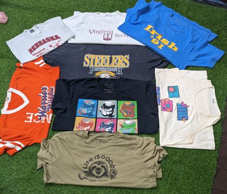 Single-stitch t shirts