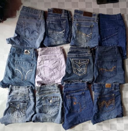 ANGEL AND OTHER MIX BRANDS MINI SHORTS (ID 1020)