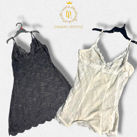Slip dress and lingerie 10 pieces