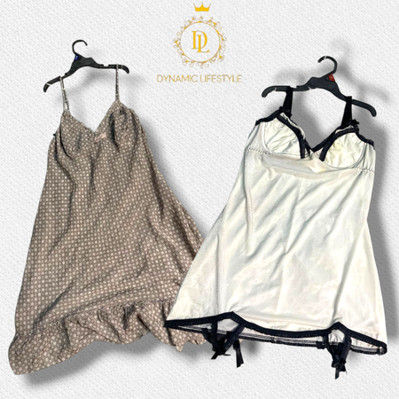 Slip dress and lingerie 20 pieces