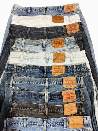 Levi's 501 y Jeans de papel vintage
