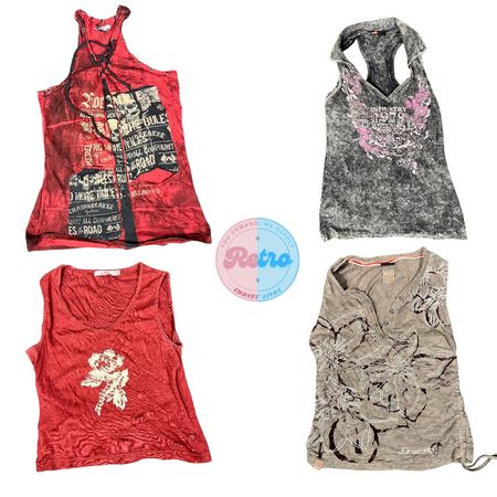 Y2Kヴィンテージバイブトップス：10個