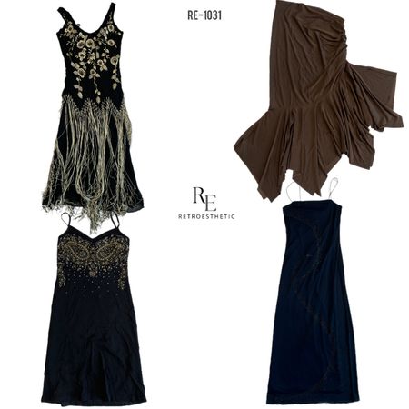 Y2K The Mysterious Girl Summer Dresses (RE-1031)