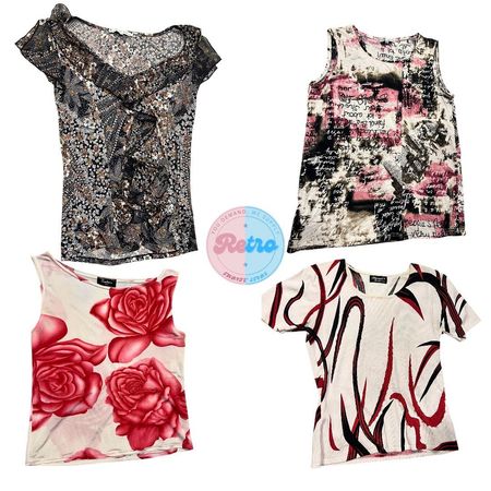 Y2K - Colección de Tops Vol 1 (24 Pcs)