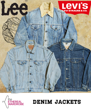 Denim Jackets Including Levis and Lee Bundle of 11 pcs (RN#1058)