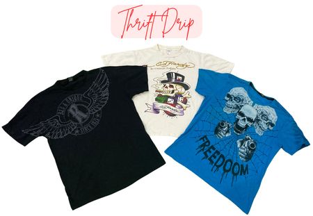 Affliction Style T-Shirts - 20pcs