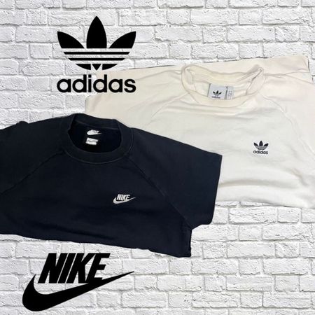 Nike and Adidas Sweatshirts || 8 pcs