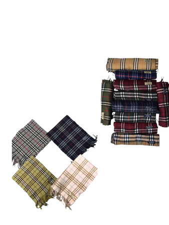 バーバリーのスカーフ