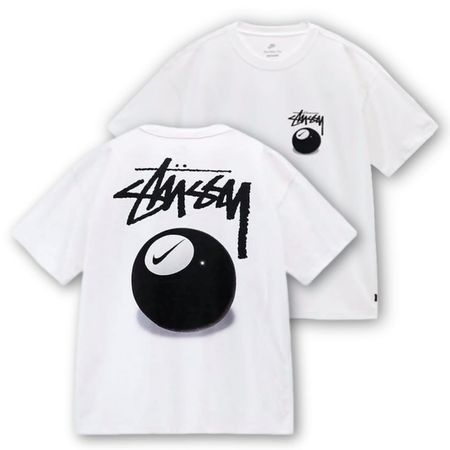 Stussy rework style nike ball white tees 20 pcs