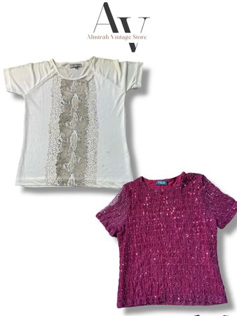 Haut à manches mi-longues élégant