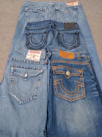 HD810 Männer True Religion Baggy Jeans - 15 Stück