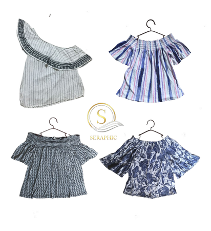 Y2K Off Shoulder Tops