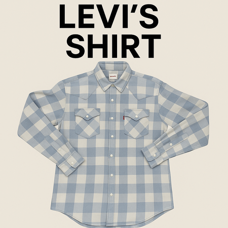 Levis and Wrangler Shirt 6 pcs