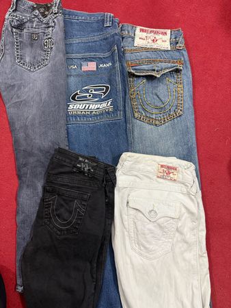 True Religion & Other Brand Jeans / 6 Pcs