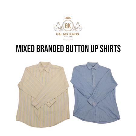 ミックスブランドボタンアップシャツ