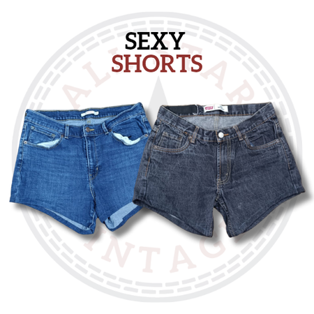Shorts en denim mini