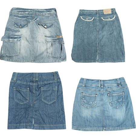Y2K Denimrock 12 Stück (Bundle Nr. 5)