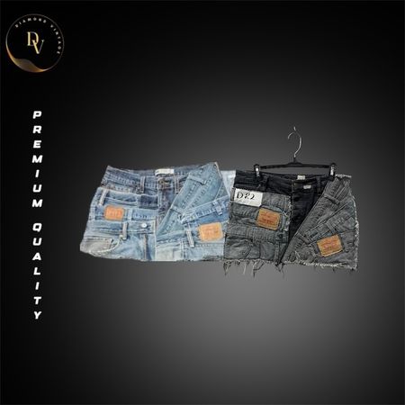 Upcycled Levi's Gürtelrock 25 Stück