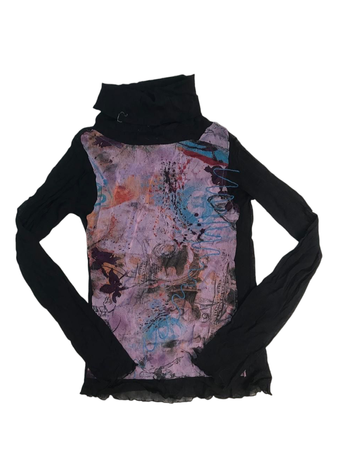 Long sleeves mesh top 20 pieces