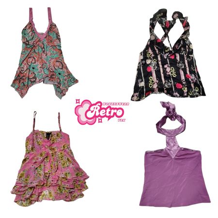 Y2k Soft Girl Core Cami Tops (May-37)