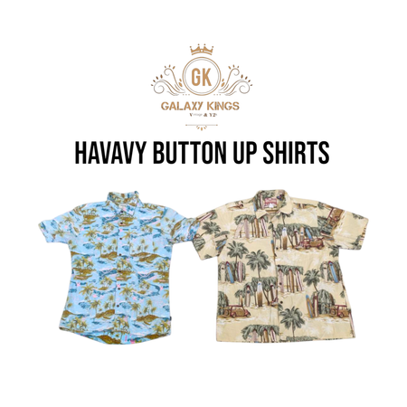 Hawaiian Button Up Shirts