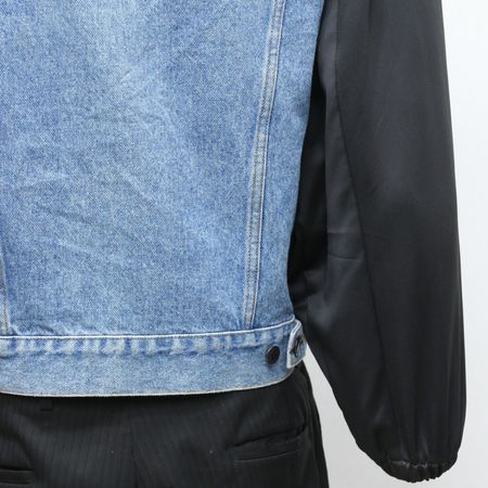 CV0059 Upcycled Denim Patch Jackets - 20 Pcs