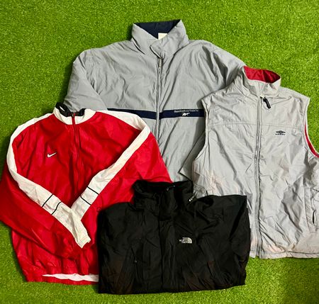Mix branded track Jackets