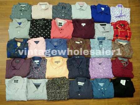 Button-up  Shirts  100 Pcs