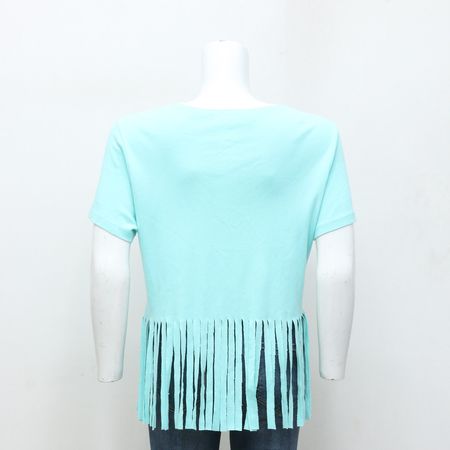 CV0077 Upcycled Ladies Fringe Tees - 20 Pcs