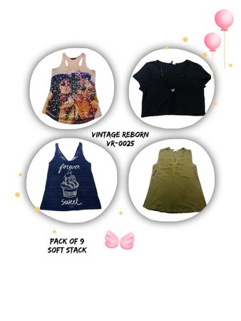 Tops vintage Y2K (VR-0025) style élégant