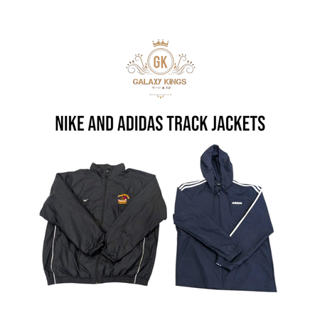 Nike And Adidas Track Jackets
