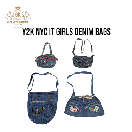 Y2k NYC IT Girls Denim Bags