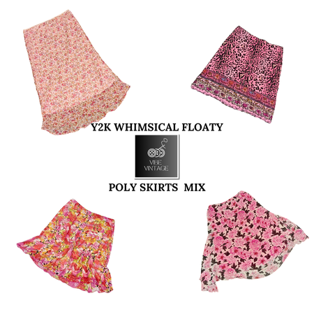 Y2K POLY SKIRTS MIX
